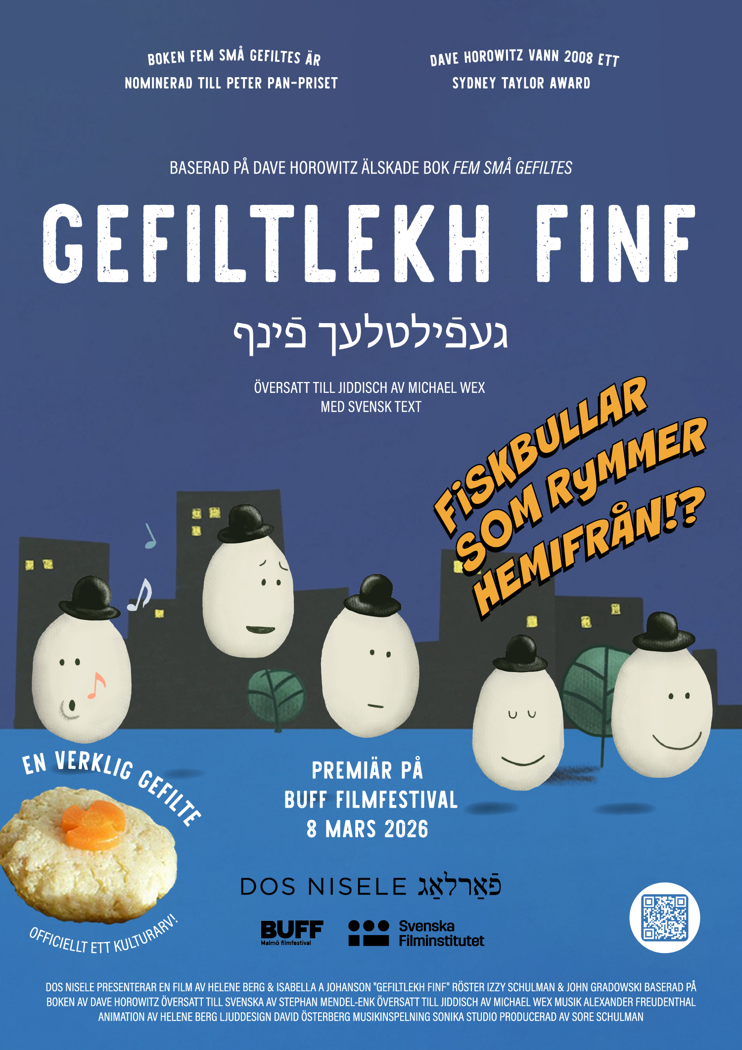 Gefiltlekh finf- ny animerad film från Dos Nisele!